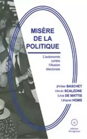 Couverture du produit · Misère de la politique
