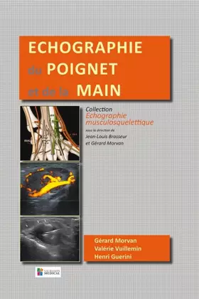 Couverture du produit · ECHOGRAPHIE DU POIGNET ET DE LA MAIN
