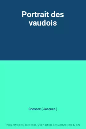 Couverture du produit · Portrait des vaudois