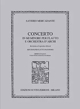 Couverture du produit · Concerto E-minor (with Rondo Russo) . Flöte mit Begleitung.