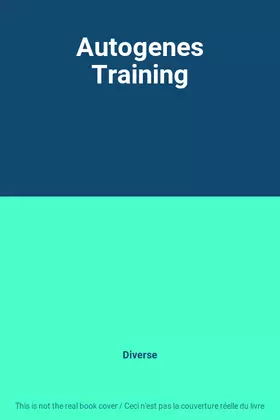 Couverture du produit · Autogenes Training