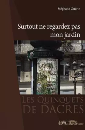 Couverture du produit · Surtout ne regardez pas mon jardin
