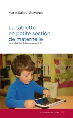 Couverture du produit · Tablette en petite section maternelle