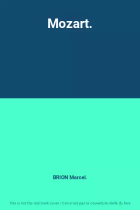 Couverture du produit · Mozart.