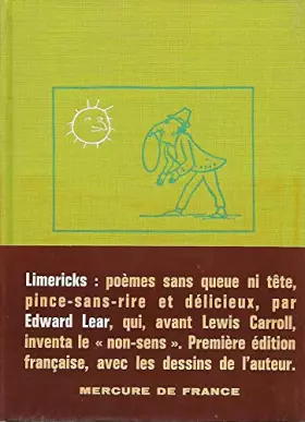 Couverture du produit · Limericks et autres poèmes ineptes.