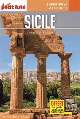 Couverture du produit · Guide Sicile 2018 Carnet Petit Futé