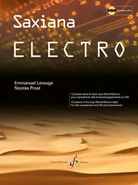 Couverture du produit · SAXIANA ELECTRO
