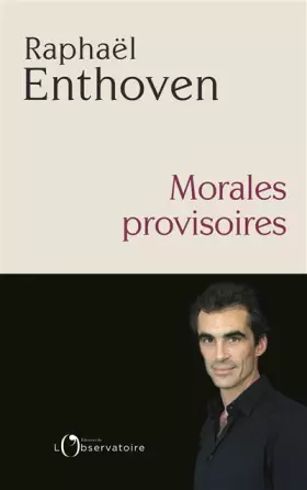 Couverture du produit · Morales provisoires