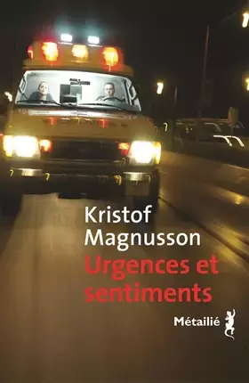 Couverture du produit · Urgences et sentiments