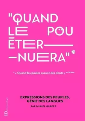 Couverture du produit · Quand le pou éternuera
