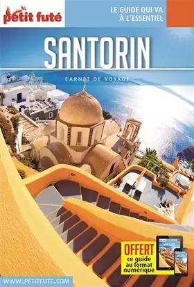 Couverture du produit · Guide Santorin 2018 Carnet Petit Futé