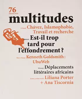 Couverture du produit · Multitudes N 76 Automne 2019