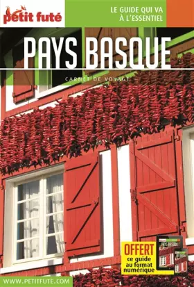 Couverture du produit · Guide Pays Basque 2018 Carnet Petit Futé