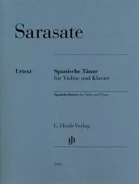 Couverture du produit · Danses espagnoles --- violon et piano