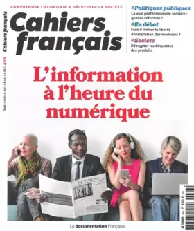 Couverture du produit · L'information à l'heure du numérique