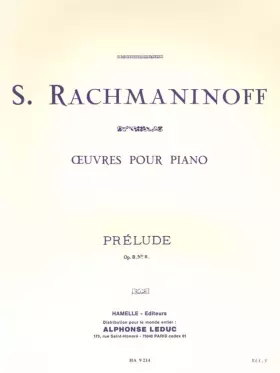 Couverture du produit · Prelude Op3 N02 - BOOK