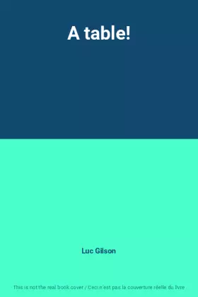 Couverture du produit · A table!