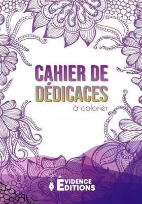 Couverture du produit · Cahier de dédicaces