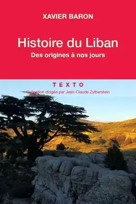 Couverture du produit · Histoire du Liban