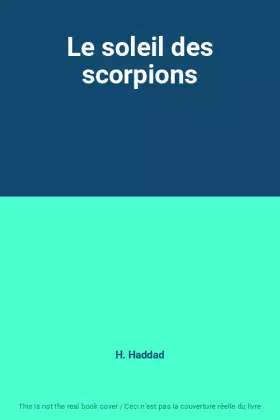 Couverture du produit · Le soleil des scorpions