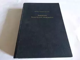 Couverture du produit · Toleranzen, Passung und Konstruktion.