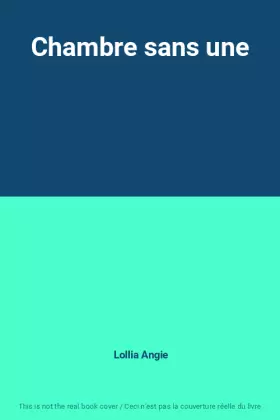 Couverture du produit · Chambre sans une