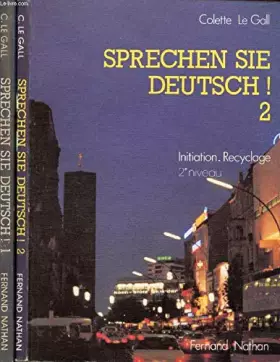 Couverture du produit · SPRECHEN SIE DEUTSCH !, 1, INITIATION, RECYCLAGE
