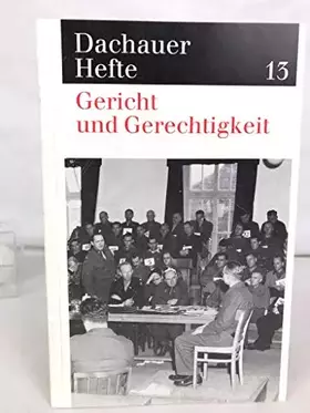 Couverture du produit · Gericht und Gerechtigkeit.