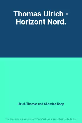 Couverture du produit · Thomas Ulrich - Horizont Nord.