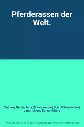 Couverture du produit · Pferderassen der Welt.