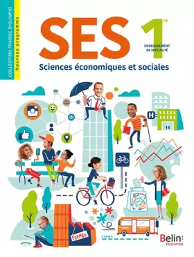 Couverture du produit · SES 1re: Manuel élève 2019
