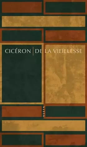 Couverture du produit · De la vieillesse: Caton l'ancien