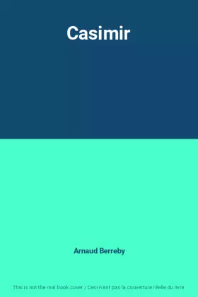 Couverture du produit · Casimir