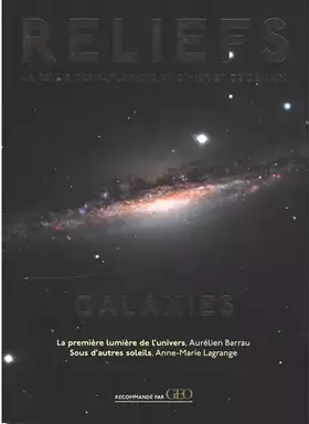 Couverture du produit · Réedition Revue Reliefs – Galaxies