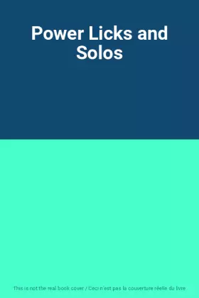 Couverture du produit · Power Licks and Solos