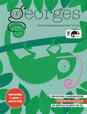 Couverture du produit · Magazine Georges n°44 - Caméléon