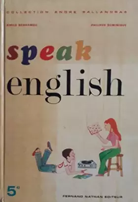 Couverture du produit · SPEAK ENGLISH CLASSE DE 5e