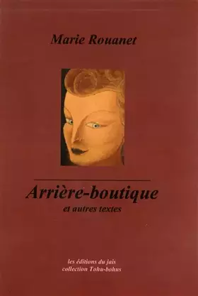 Couverture du produit · Arrière-boutique et autres textes