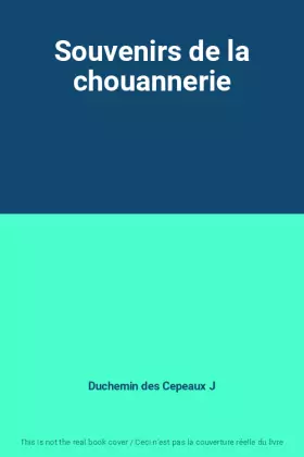 Couverture du produit · Souvenirs de la chouannerie