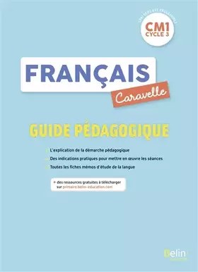 Couverture du produit · Caravelle CM1 – Guide pédagogique 2020