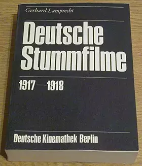 Couverture du produit · Deutsche Stummfilme. 1917-1918.