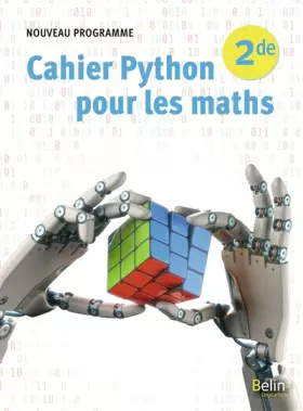 Couverture du produit · Cahier Python pour les Maths Seconde