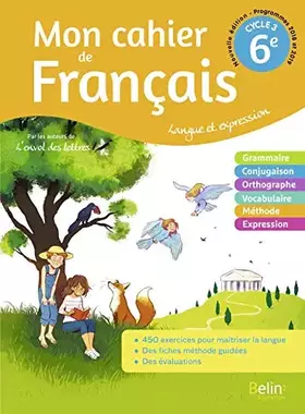 Couverture du produit · Mon cahier de Français 6ème: Cahier élève 2020