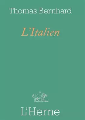 Couverture du produit · l'italien