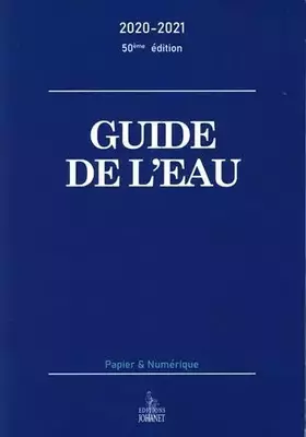 Couverture du produit · Guide de l'eau