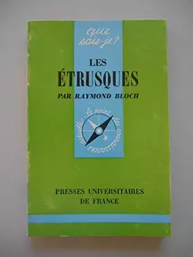 Couverture du produit · Les étrusques / Raymond Bloch / Réf60380