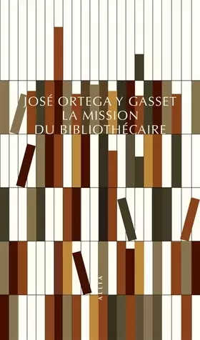 Couverture du produit · La mission du bibliothécaire