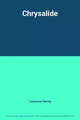 Couverture du produit · Chrysalide