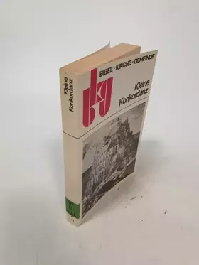 Couverture du produit · Kleine Konkordanz.