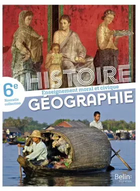 Couverture du produit · Histoire Géographie EMC 6e 2021: Manuel élève